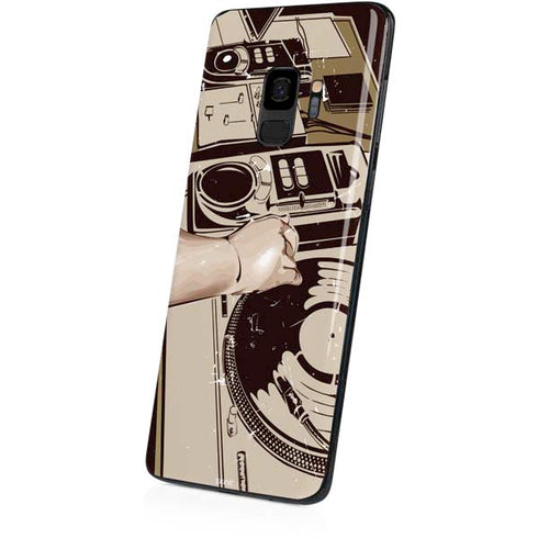 DJ Spinning Galaxy S9 Skin